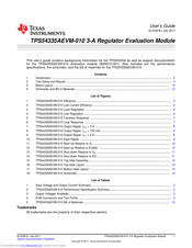 Texas Instruments TPS54335AEVM-010 User Manual