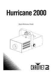 Chauvet Hurricane 2000 Quick Reference Manual