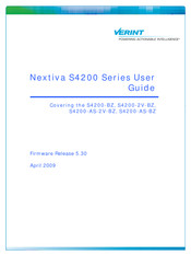 Verint Nextiva S4200-AS-BZ User Manual