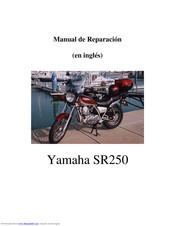 Yamaha SR250 Repair Manual