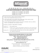 Mizerak P1240LEG Owner's Manual