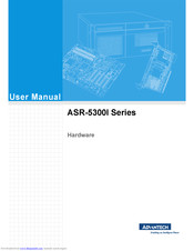 Advantech ASR-5300I Series User Manual
