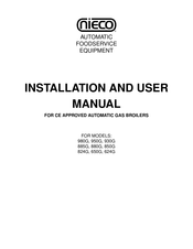 Nieco 880G Installation And User Manual