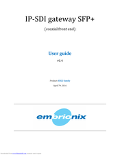 Embrionix EB22 family User Manual