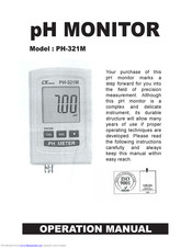 Lutron Electronics PH-321M Operation Manual