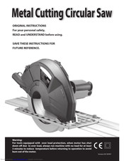 AGP CS320 Original Instructions Manual