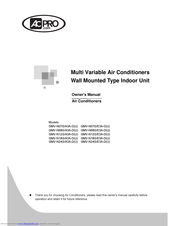 ACPro GMV-N24G/E3A-DU Owner's Manual