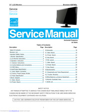 AOC Envision H2076DL Service Manual