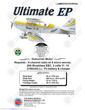 THE WORLD MODELS Ultimate EP Instruction Manual