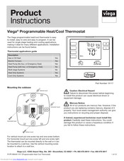 Viega 15117 Product Instructions