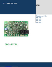 GeoExcel 8733 800-259 Manual
