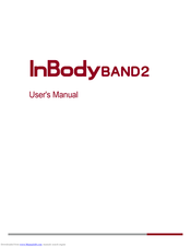 inbody BAND 2 User Manual