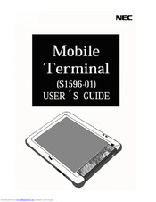 Nec S1596-01 User Manual