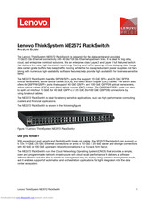 Lenovo ThinkSystem NE2572 Product Manual