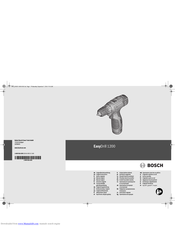 Bosch 3 603 JA2 1 series Original Instructions Manual