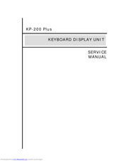 TSC KP-200 Plus Service Manual