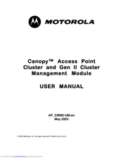 Motorola Canopy User Manual