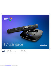British Telecommunications (BT) Youview TV Z4 User Manual
