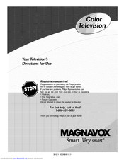 Magnavox MS3250C Directions For Use Manual