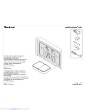 Steelcase media:scape mini Manual