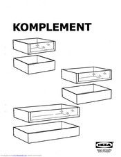 IKEA KOMPLEMENT Installation Instructions Manual