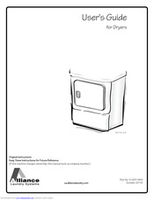 Alliance Laundry Systems DRY725C User Manual