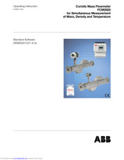 ABB CoriolisMaster FCM2000 Operating	 Instruction