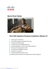 Cisco NAC-3300 Series Quick Start Manual