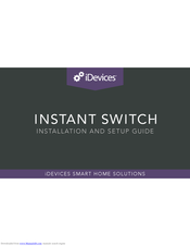 iDevices IDEV0020 Installation And Setup Manual