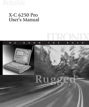 Itronix X-C 6250 Pro User Manual