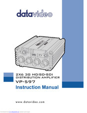 Datavideo VP-597 Instruction Manual