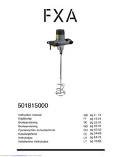 FXA R6211A Manual