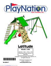 PlayNation Latitude 1100 Manual