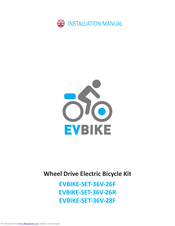 EVBIKE EVBIKE-SET-36V-28F Installation Manual