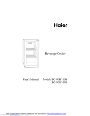 Haier BC-110H User Manual