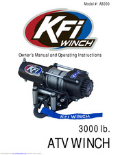 KFI A3000 Owner's Manual And Operating Instructions
