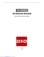 D3D BELL Quick Installation Manual