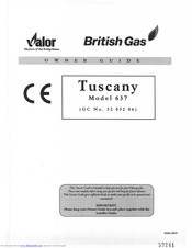 Valor tuscany 637 Owner's Manual