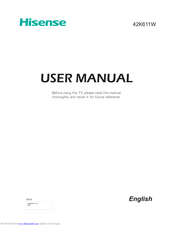Hisense 42K611W User Manual