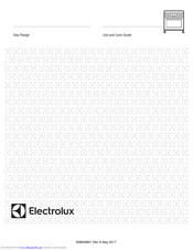 Electrolux E36GF76T Use And Care Manual