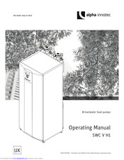 Alpha Innotec SWC V H1 Operating Manual