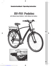 Pedelec BV-F01 Operating	 Instruction