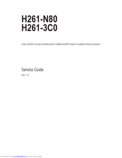 GIGA-BYTE TECHNOLOGY H261-3C0 Service Manual