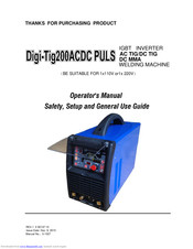 AlandWelding Digi-Tig200ACDC PULS Operator's Manual