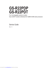 GIGA-BYTE TECHNOLOGY GS-R22PDT Service Manual