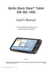 Microlink Communications Inc. MoGo Blank Slate ID8-BS-1000 User Manual