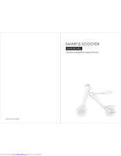 ROOES SMARTE-SCOOTER Manual