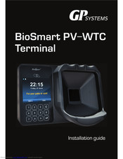 GP Systems BioSmart PV-WTC-LG Installation Manual