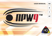 HQ NPW9 User Manual