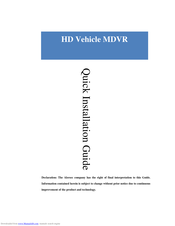 Aler AH100 Quick Installation Manual